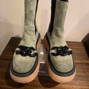 Italian Suede Booties (Very trendy)